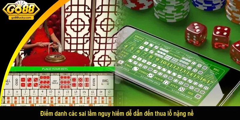 Điểm danh các sai lầm nguy hiểm dễ dẫn đến thua lỗ nặng nề